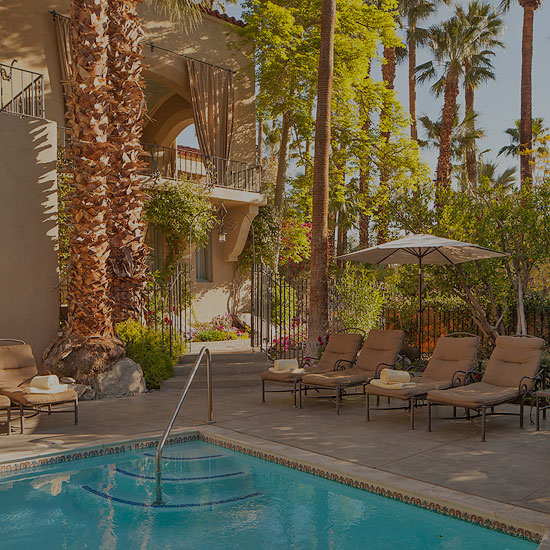 Guest Amenities at The WIllows Palm Springs Hotel