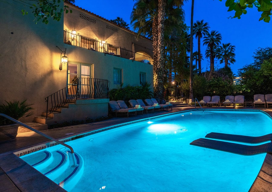 Cool off at the top of San Jacinto Peak or relaxing Poolside at our Palm Springs Luxury Hotel