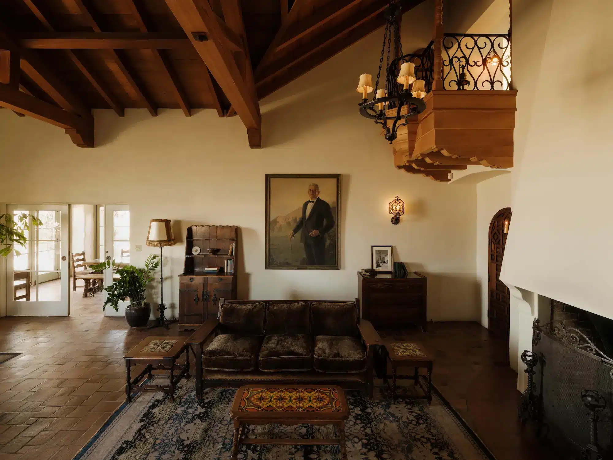 Events and weddings 2 Interior common area showing upper balcony and seating