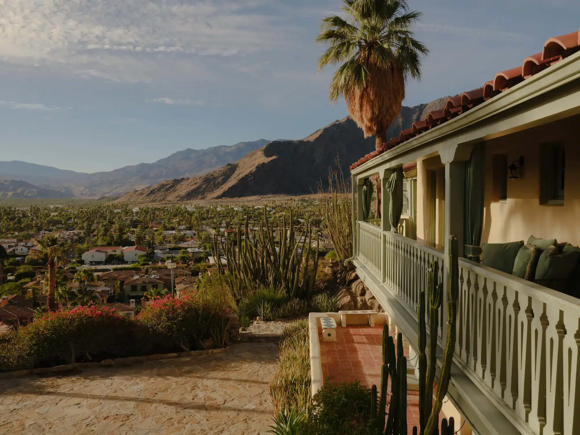 Events and weddings 8 Second story exterior overlooking hillsides